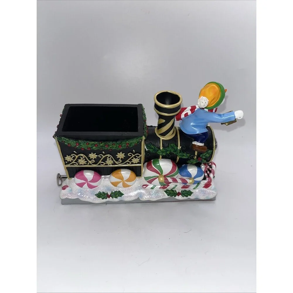 Waterford North Pole Express Musical Stocking Holder – #139210 Tested Working
